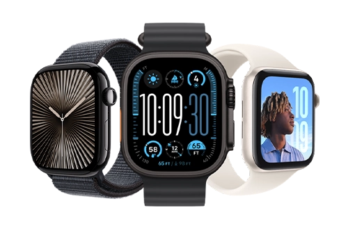 Apple Watch and Android smartwatches for watch repair service at iCrack Carmarthen